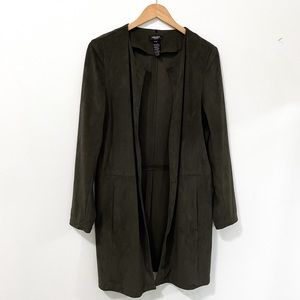 OLSEN Luxe Vegan Suede Coat